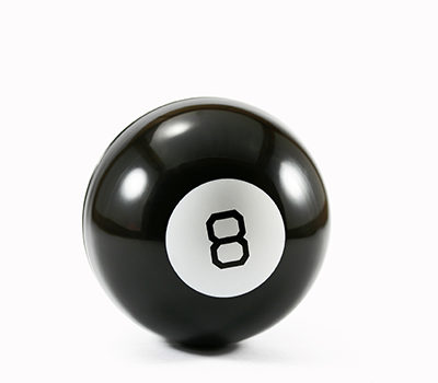 A picture of an 8-ball