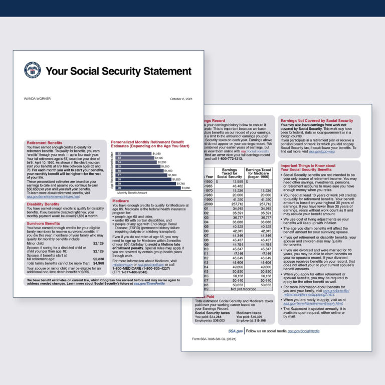 Access Your New Social Security Statement Online SSA