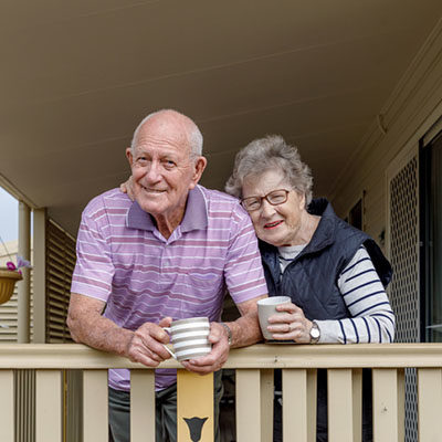 Senior Citizen Couple Living Independently At Own Home