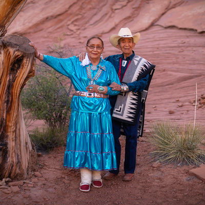 Native American couple